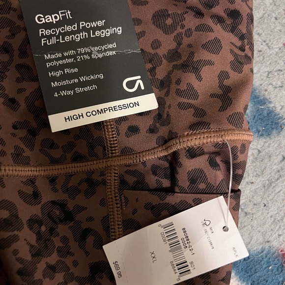 COPY - Gapfit leopard print workout leggings XXL - Picture 2 of 3